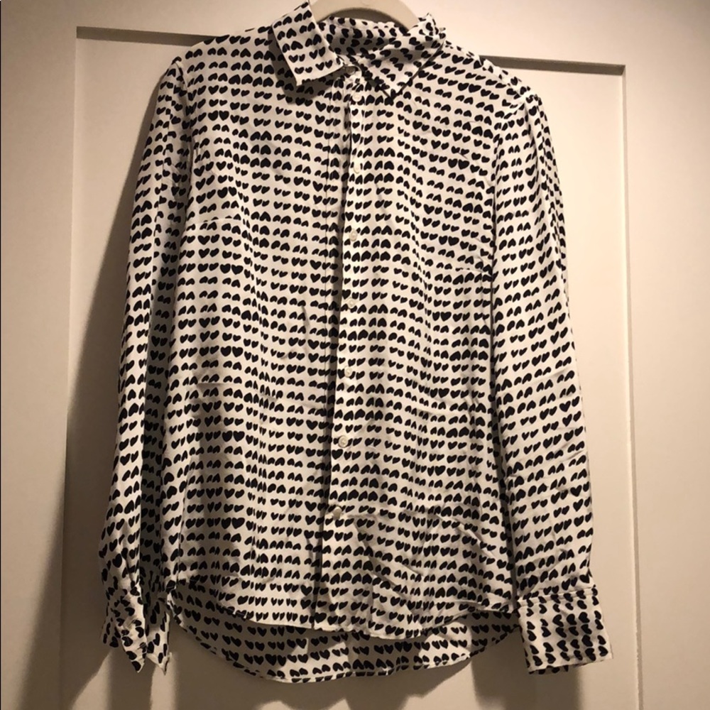 J. Crew silk bouse